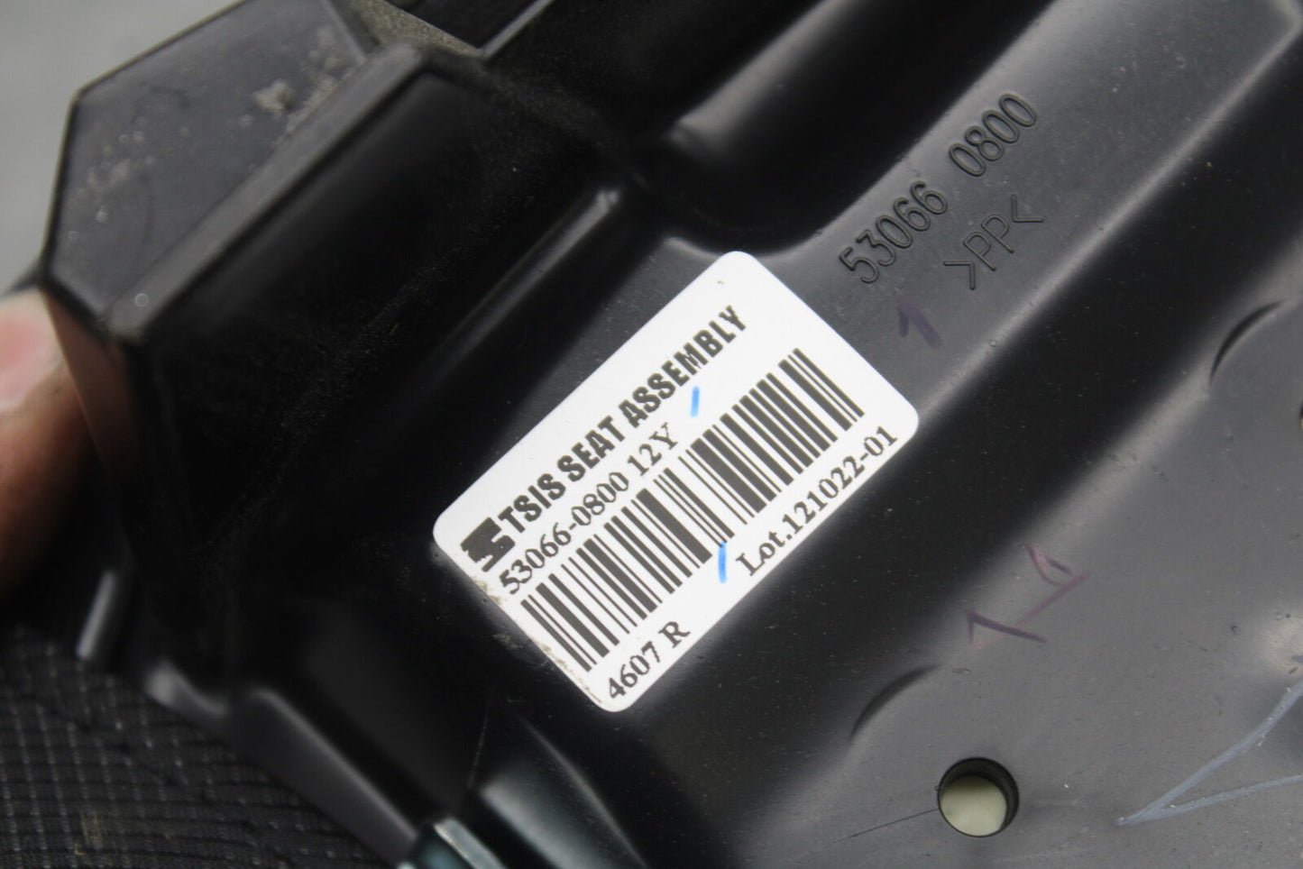 18-23 KAWASAKI NINJA 400 EX400 ABS REAR BACK PASSENGER SEAT PAD SADDLE  BB747