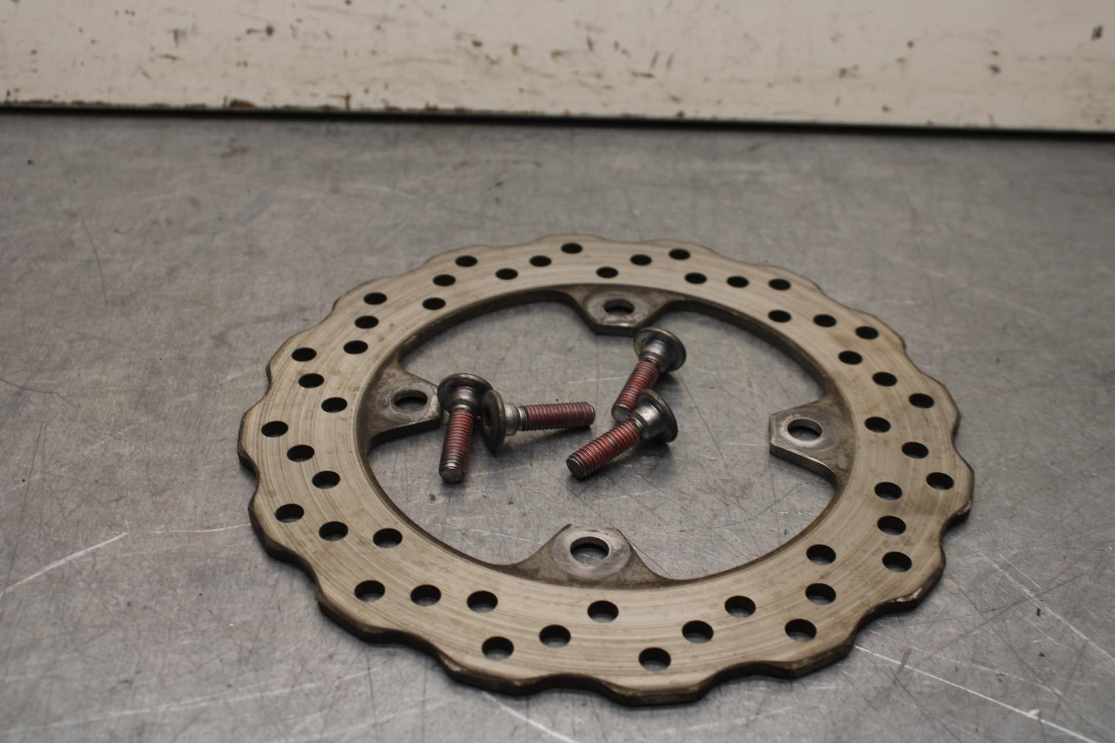 09-12 KAWASAKI NINJA ZX6R REAR ROTOR BACK BRAKE DISC 41080-0040 BB640