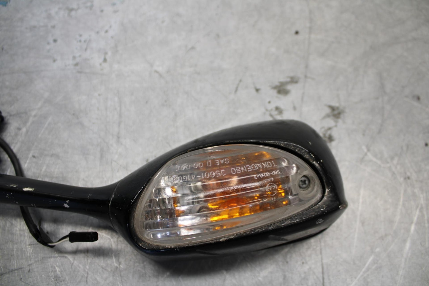 11-17 SUZUKI GSXR750 RIGHT SIDE REAR VIEW MIRROR BB417