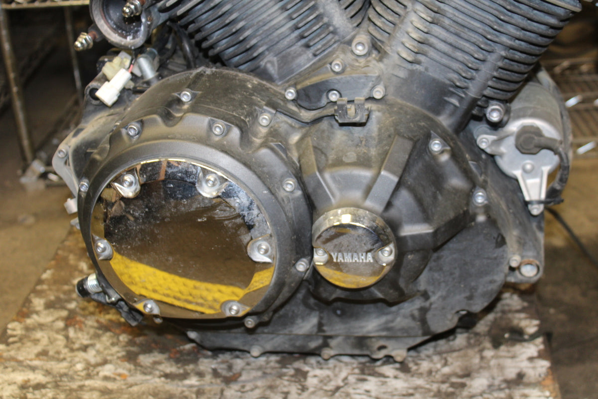 14-15 YAMAHA V STAR 1300 XVS1300CT TOURER ENGINE MOTOR BB722