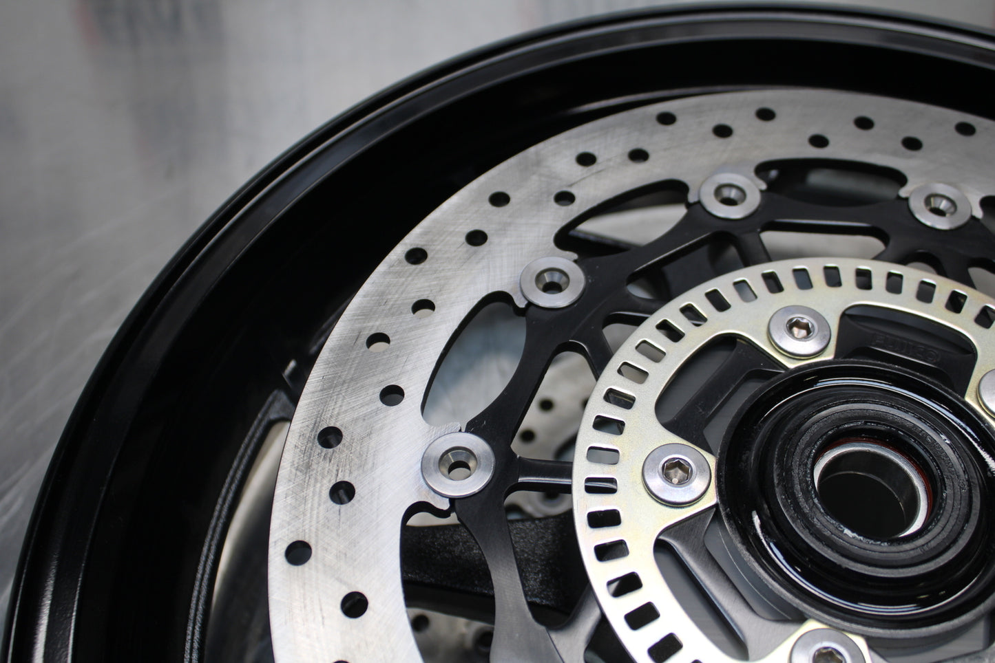 23-24 KAWASAKI NINJA ZX14R NEW!! FRONT WHEEL FRONT RIM & ROTORS BB141