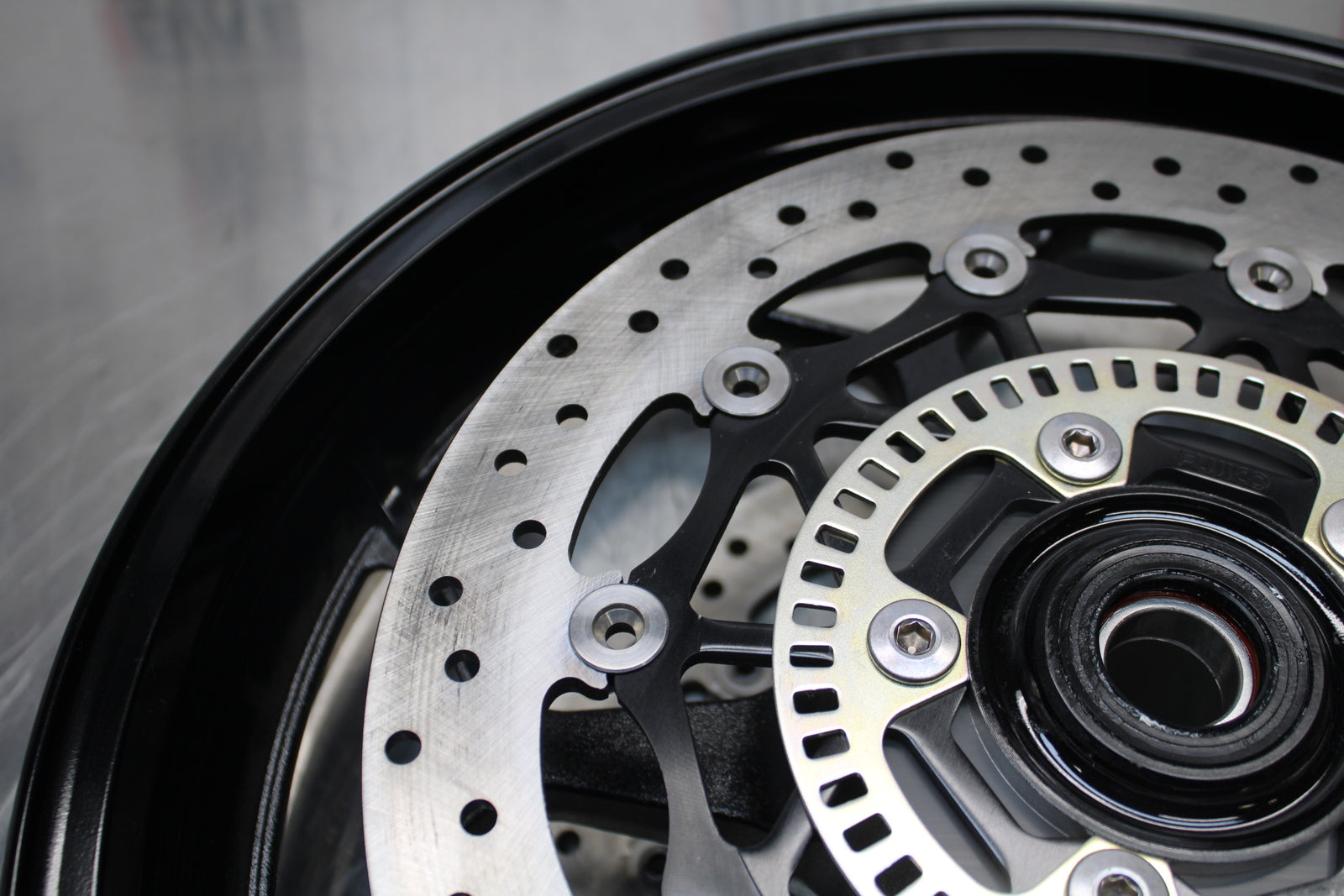 23-24 KAWASAKI NINJA ZX14R NEW!! FRONT WHEEL FRONT RIM & ROTORS BB141