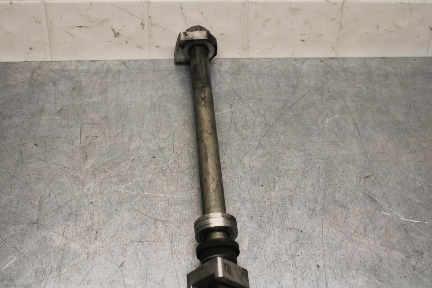 2009 Triumph Daytona 675 REAR AXLE BACK WHEEL RIM PIVOT BOLT AXEL  BB584