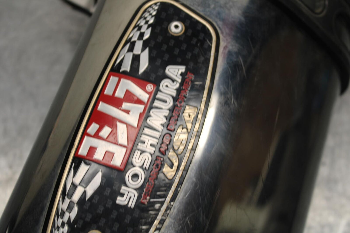 11-12 KAWASAKI Z1000 YOSHIMURA EXHAUST PIPE MUFFLER SLIP ON CAN SILENCER BB636