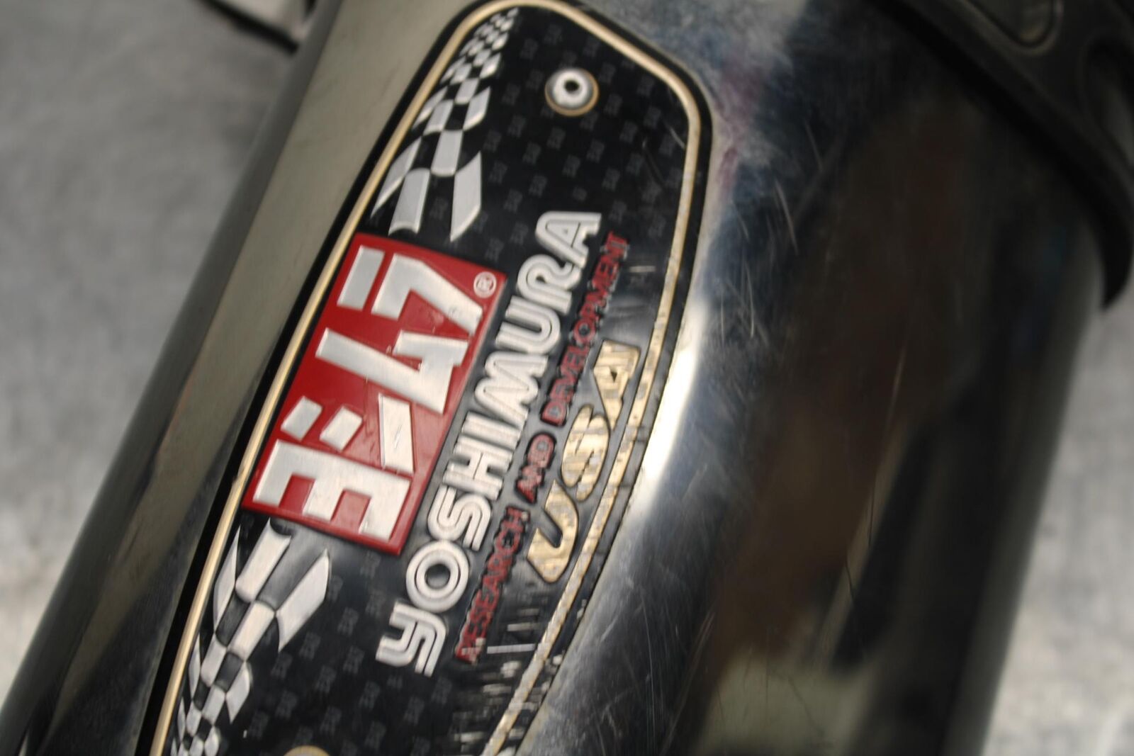 11-12 KAWASAKI Z1000 YOSHIMURA EXHAUST PIPE MUFFLER SLIP ON CAN SILENCER BB636