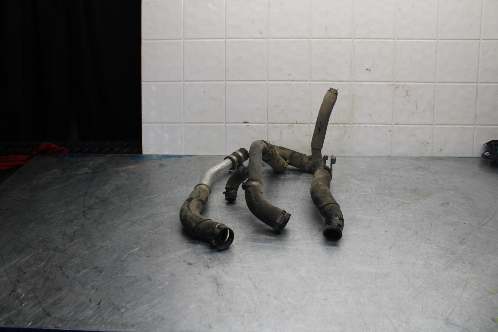 07 YAMAHA YZF R6 2c0 RADIATOR HOSES ENGINE COOLANT WATER PIPES HOSE KIT SET BB42
