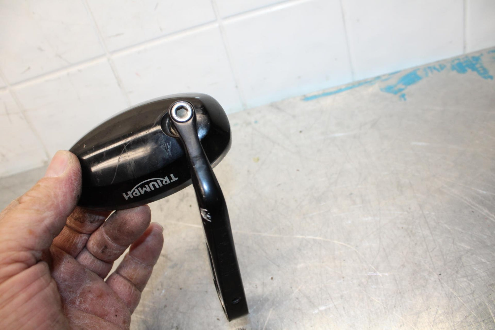 14-15 TRIUMPH STREET TRIPLE R  SIDE REAR VIEW MIRROR BB441