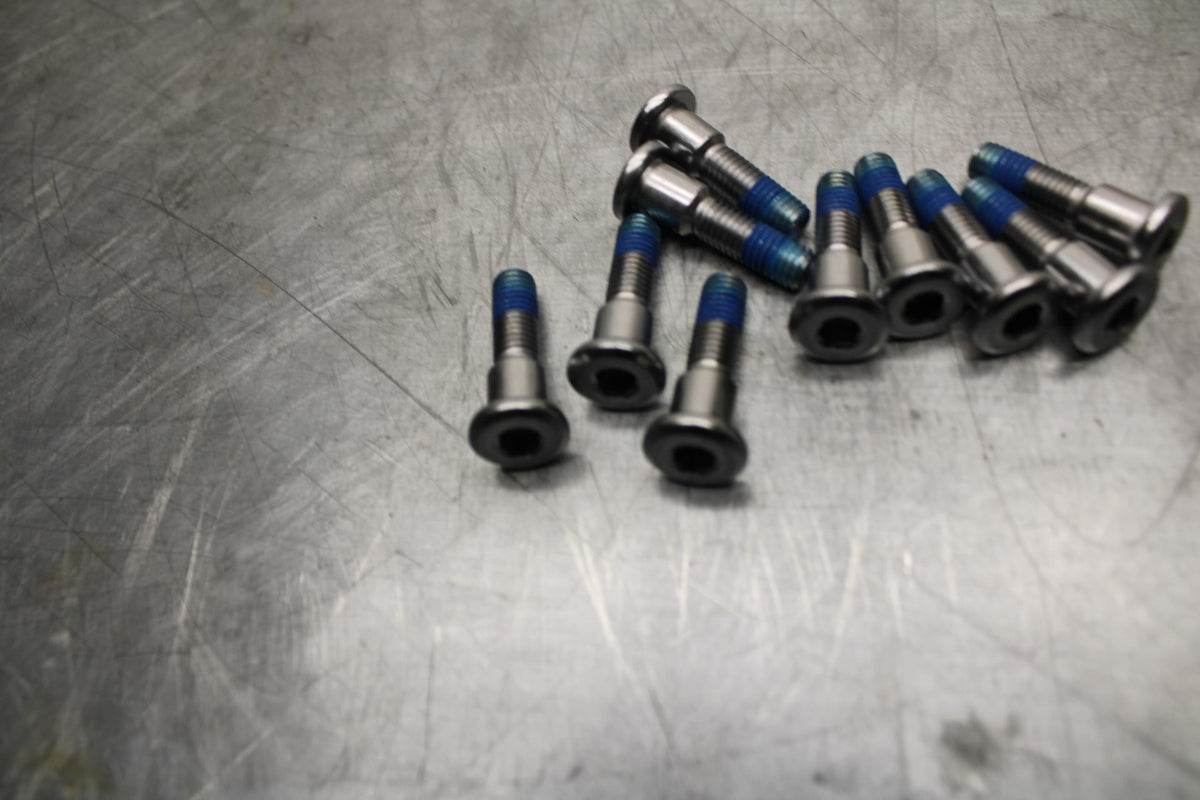 91-92 SUZUKI GSXR750 M  FRONT BRAKE ROTOR BOLTS DISC HARDWARE SCREW  BB493