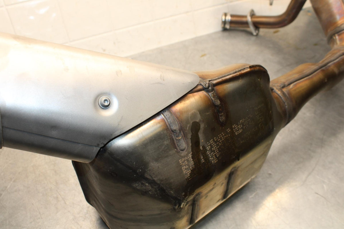 22-23 YAMAHA YZF R7 FULL EXHAUST SYSTEM HEADERS PIPE MUFFLER BB583