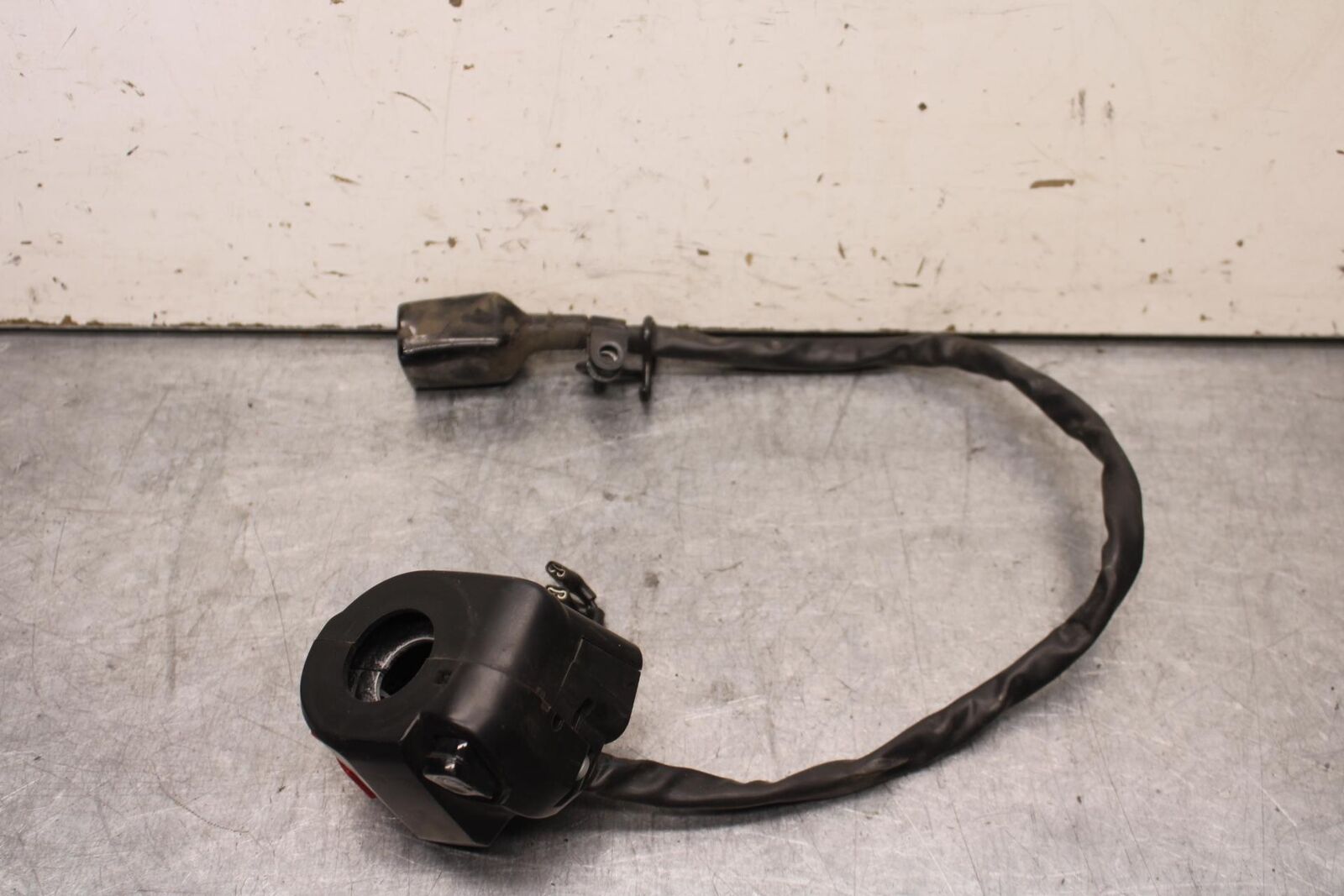 15-16 KAWASAKI EX300 RIGHT CLIP ON HANDLE KILL OFF START SWITCH  BB635