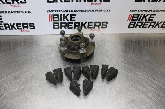 10-11 BMW S1000RR REAR HUB SHOCK DAMPERS CUSH ABSORBERS BB168