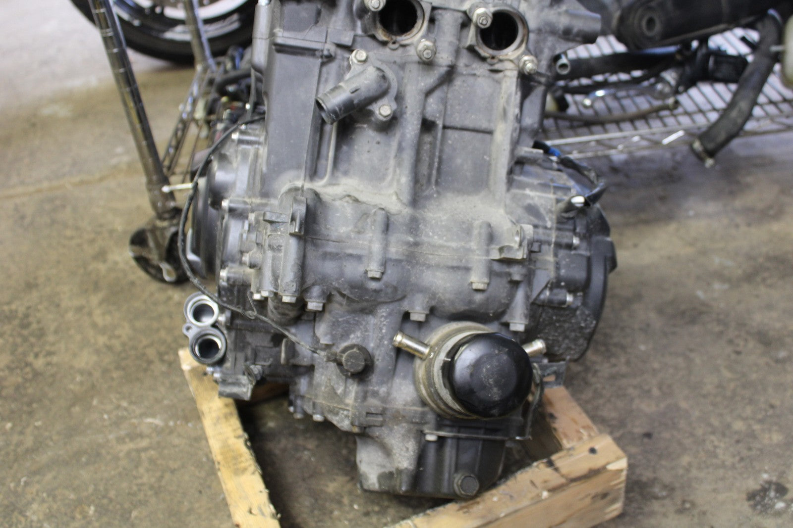 22-25 YAMAHA YZF R7 ENGINE MOTOR 12109KM!! BB182