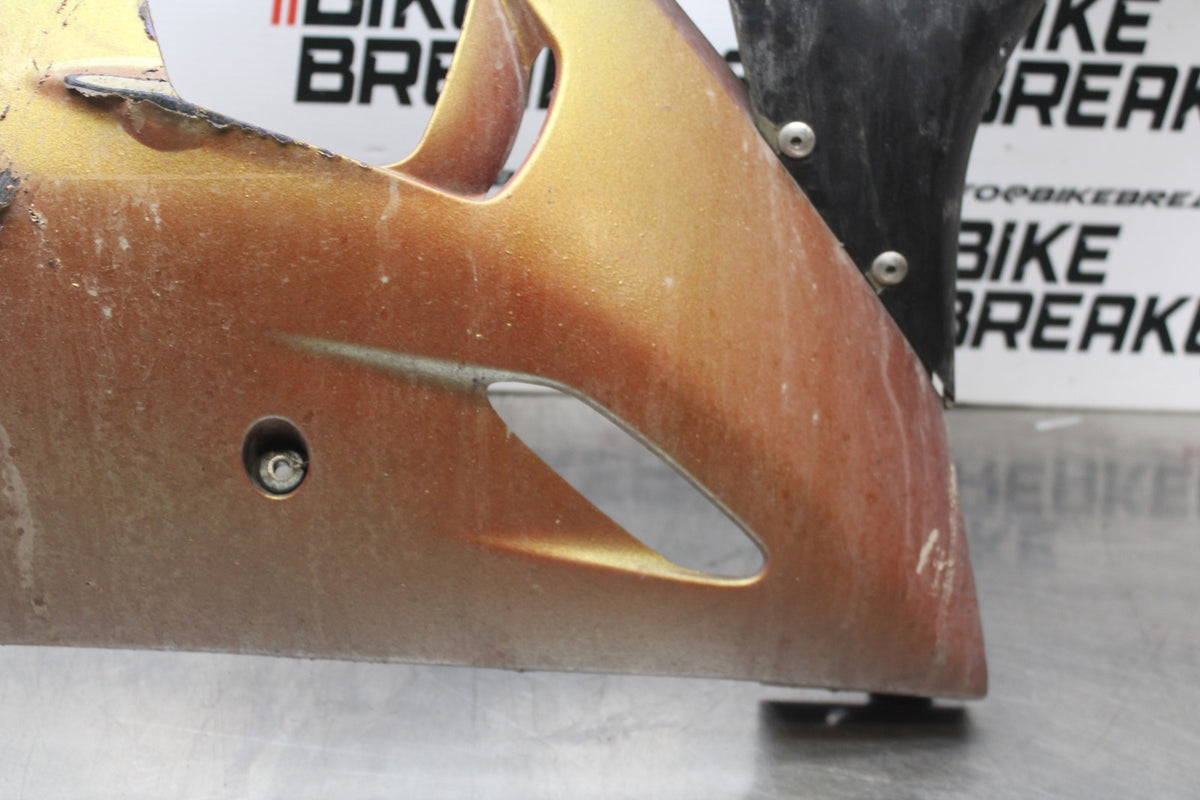 05 YAMAHA YZF R6 RIGHT LOWER MID UPPER SIDE FAIRING COWL BB858