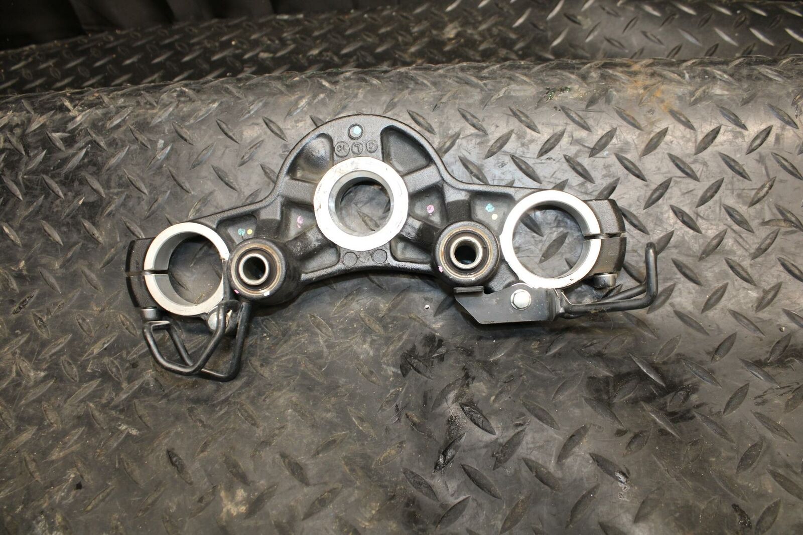 12-17 KAWASAKI NINJA 650 FORKS UPPER TRIPLE TREE CLAMP 44039-0121-18R BB211