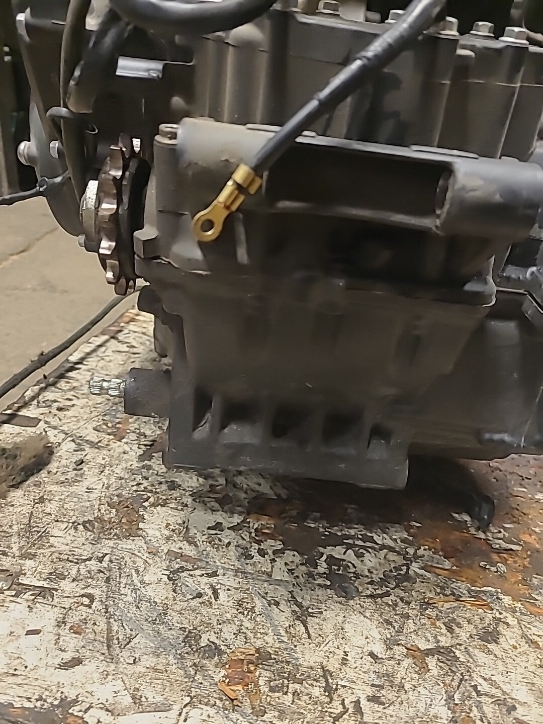 19-21 YAMAHA YZF R3 ENGINE MOTOR BB588