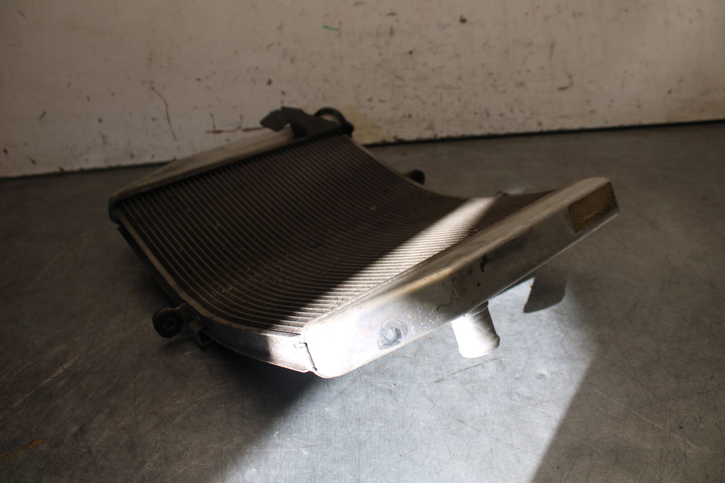 09-12 KAWASAKI NINJA ZX6R ENGINE RADIATOR MOTOR COOLER COOLING RADIATER BB698