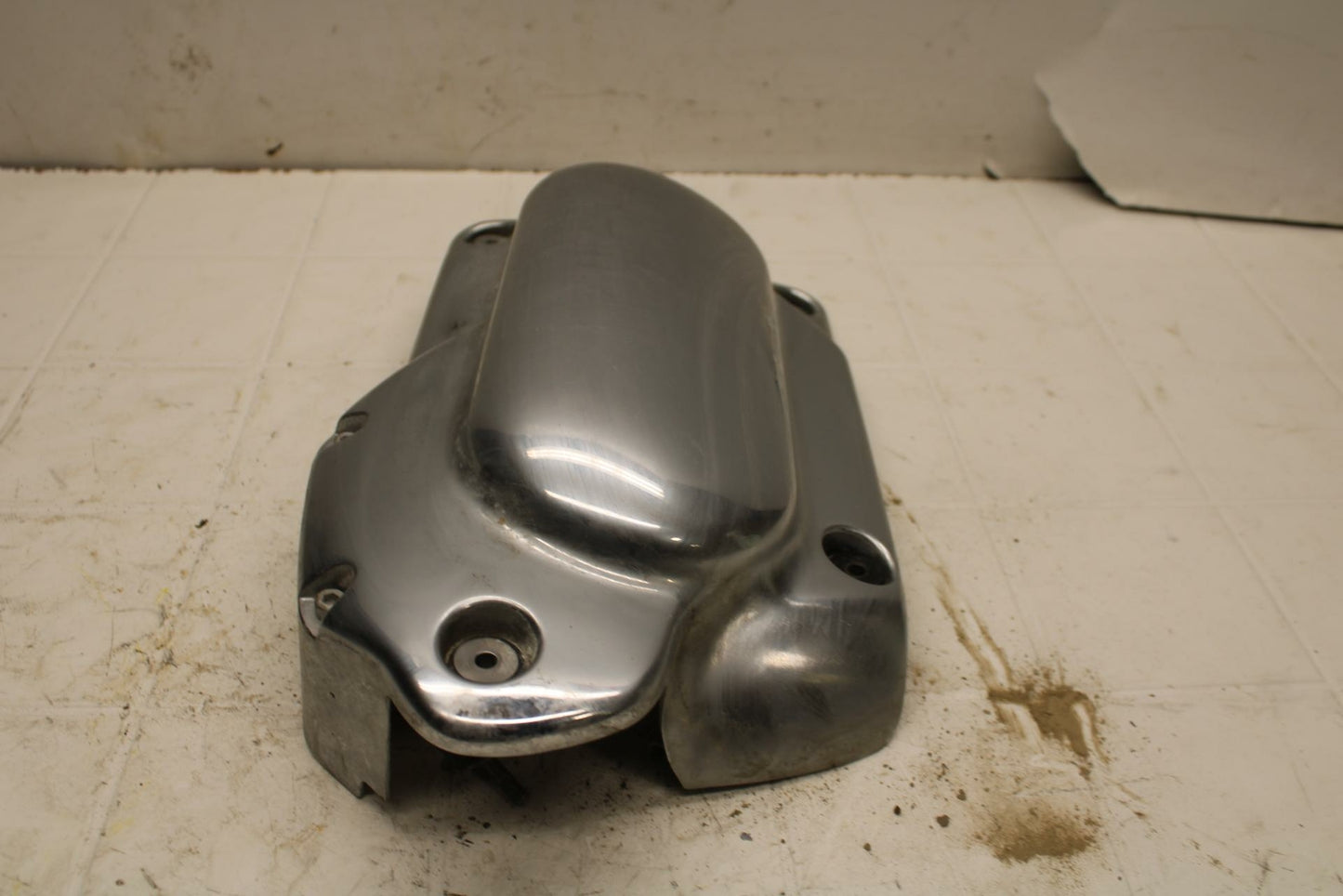 07-08 YAMAHA V STAR 1100 LEFT SIDE COVER BB404