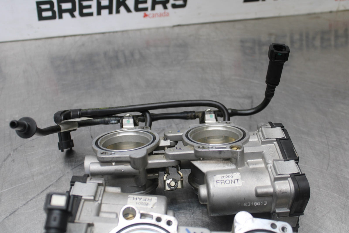 15 APRILIA RSV4 FACTORY APRC ABS MAIN FUEL INJECTORS / THROTTLE BODIES BB901