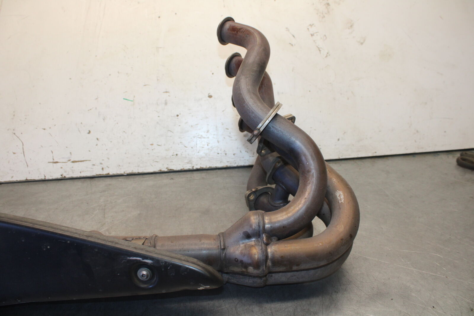 09-12 KAWASAKI NINJA ZX6R EXHAUST HEADER PIPES MANIFOLD BB698