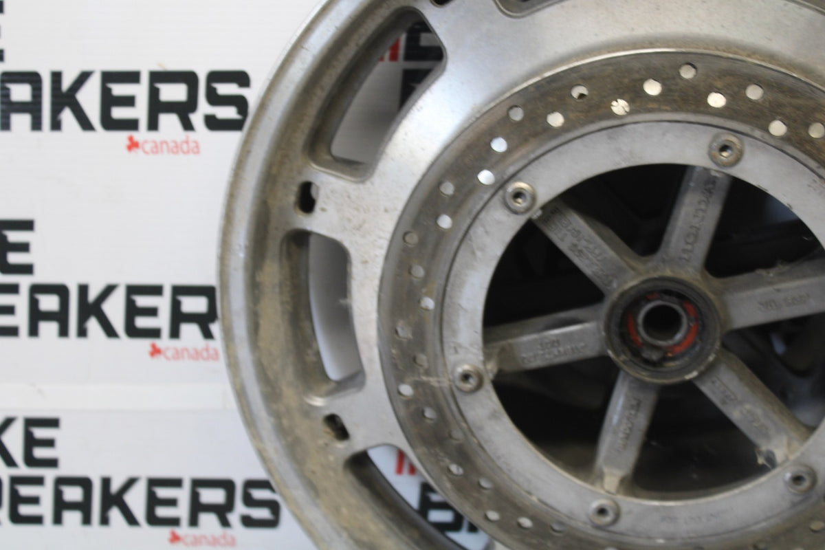 88-00 HONDA GOLDWING 1500 FRONT WHEEL FRONT RIM & ROTORS BB883
