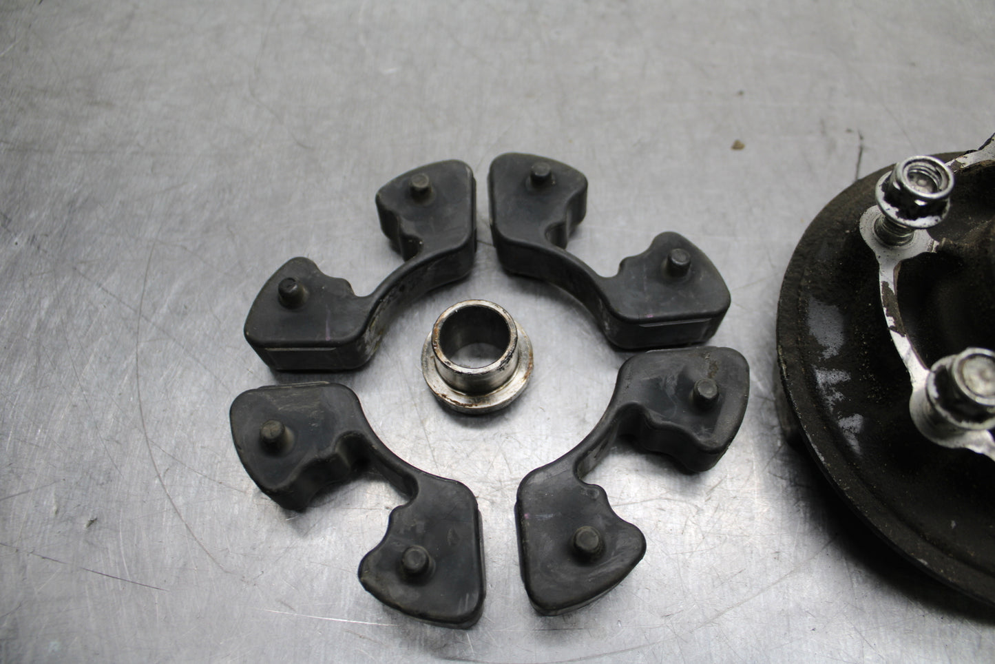 07-09 KAWASAKI VERSYS 650 REAR HUB SHOCK DAMPERS CUSH ABSORBERS BB125