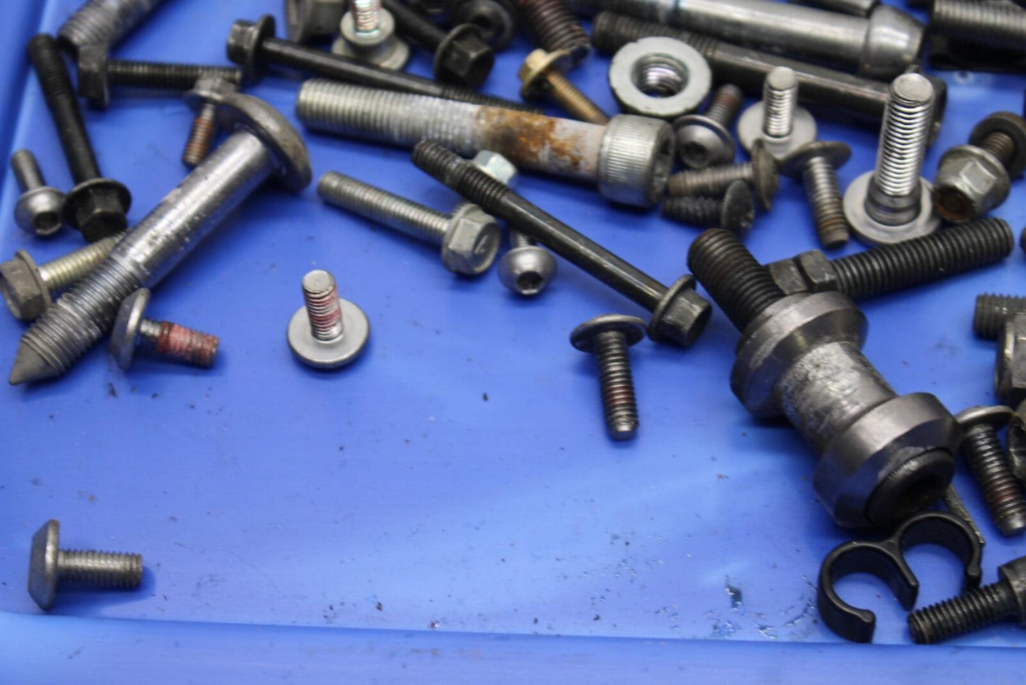 09-12 KAWASAKI NINJA ZX6R MISCELLANEOUS MOUNTING BOLTS HARDWARE MOTOR BB617