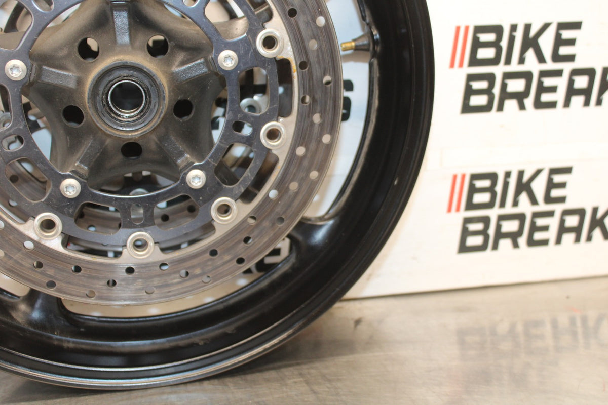 08-16 YAMAHA YZF R6 FRONT WHEEL FRONT RIM & ROTORS BB929