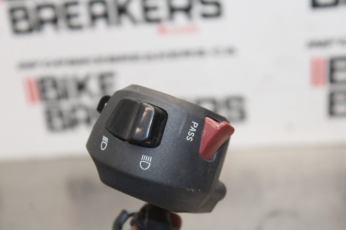 17-18 YAMAHA YZF R3 LEFT CLIP ON HANDLE HORN SIGNALS SWITCH SWITCHES BB813