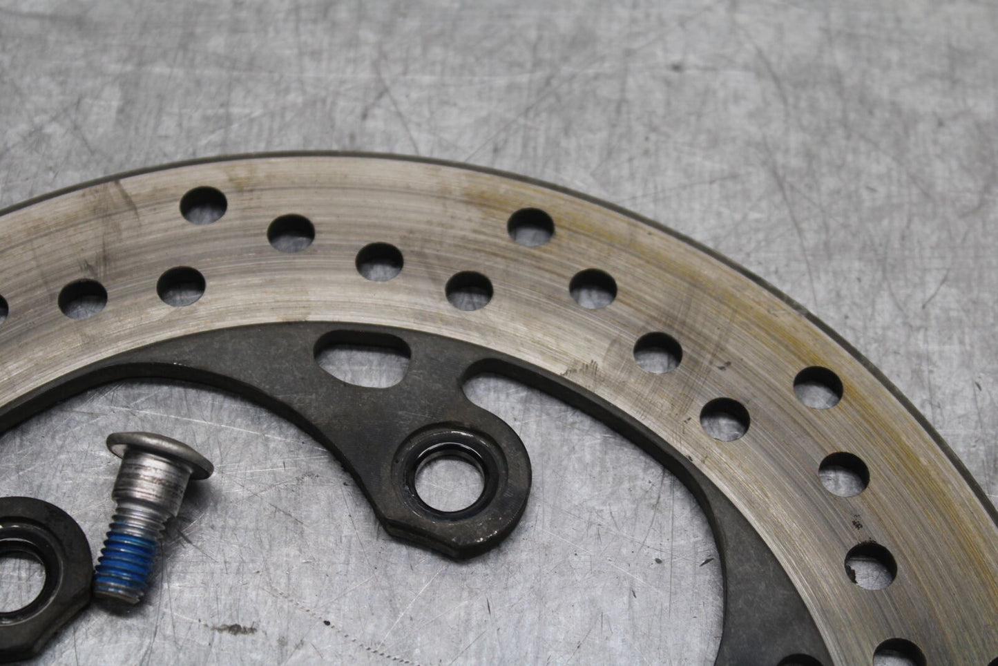 11-24 SUZUKI GSXR750 REAR ROTOR BACK BRAKE DISC 69211-18G00 BB714