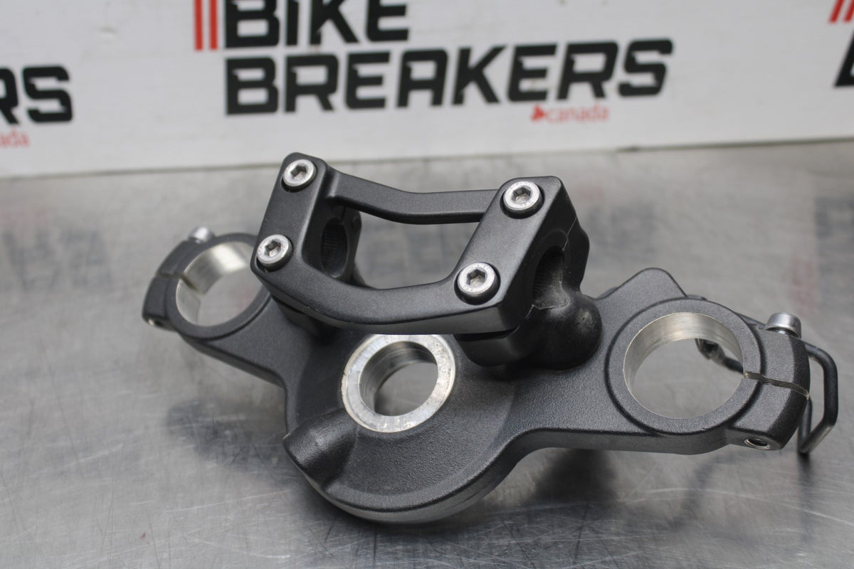 13 KAWASAKI NINJA 650 EX650F ABS FORKS UPPER TRIPLE TREE CLAMP BB828