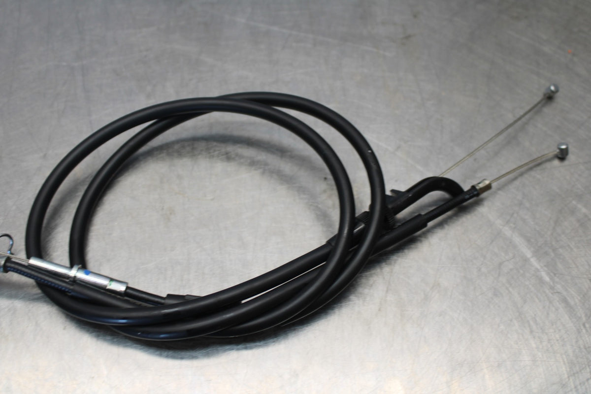 18-23 KAWASAKI NINJA 400 EX400 ABS THROTTLE CABLES LINES BB192