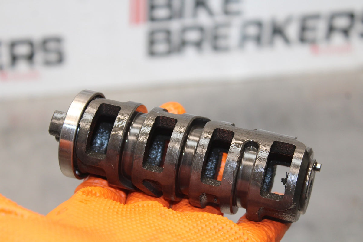08 KAWASAKI NINJA ZX10R ENGINE TRANSMISSION GEAR SHIFT SHIFTER CAM DRUM BB902