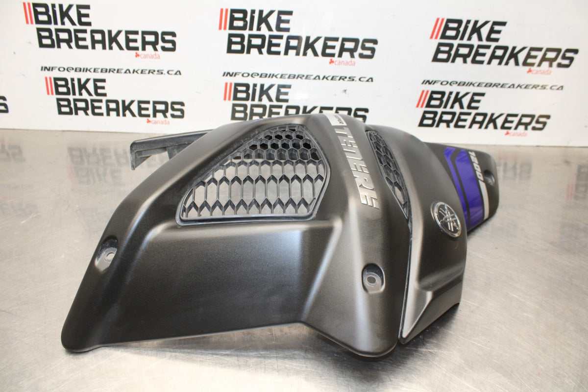 18 YAMAHA SUPER TENERE LEFT MID UPPER SIDE FAIRING COWL PLASTIC BB832