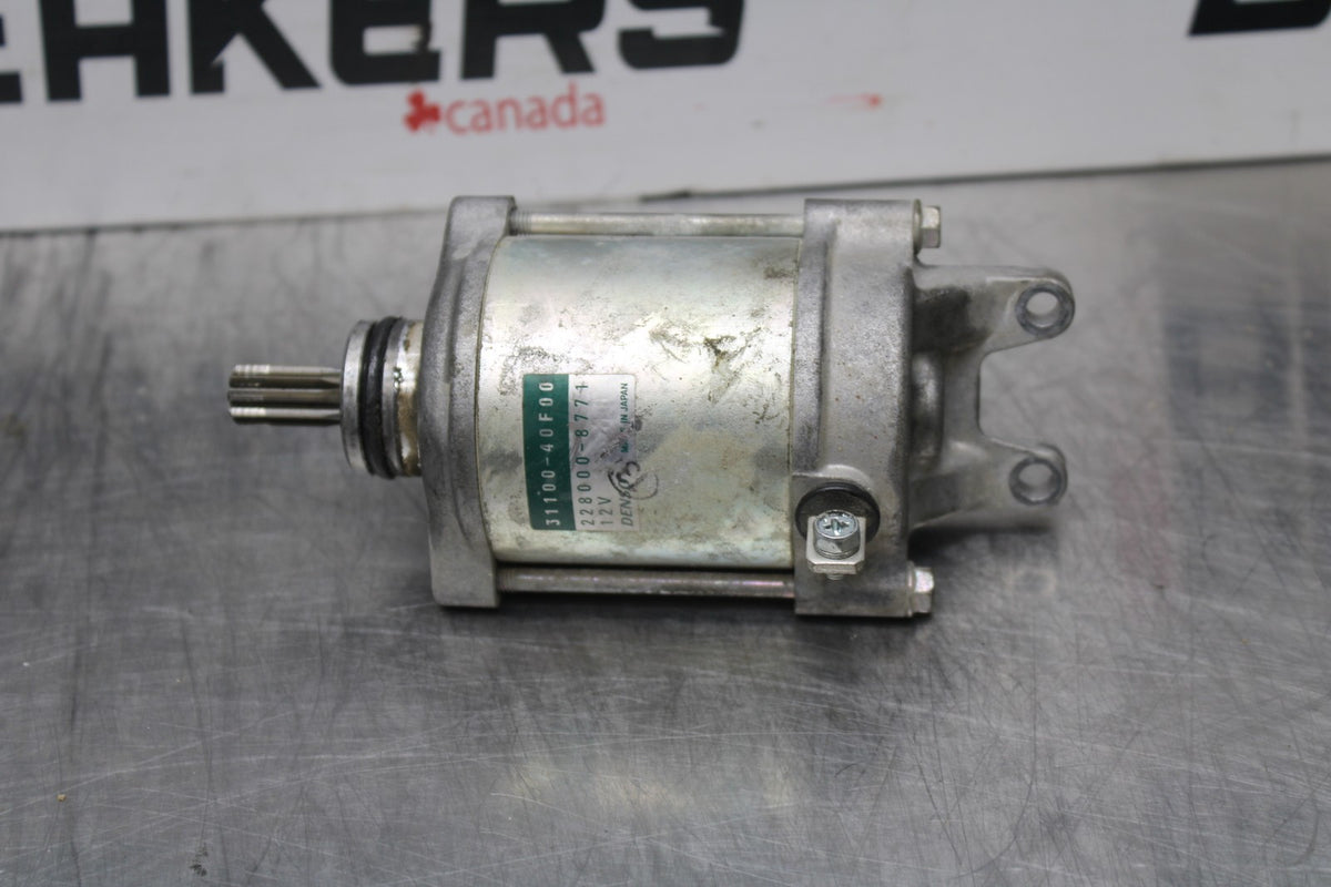 07 SUZUKI GSXR1000 ENGINE STARTING STARTER MOTOR -DC 12V 31100-40F00 BB770