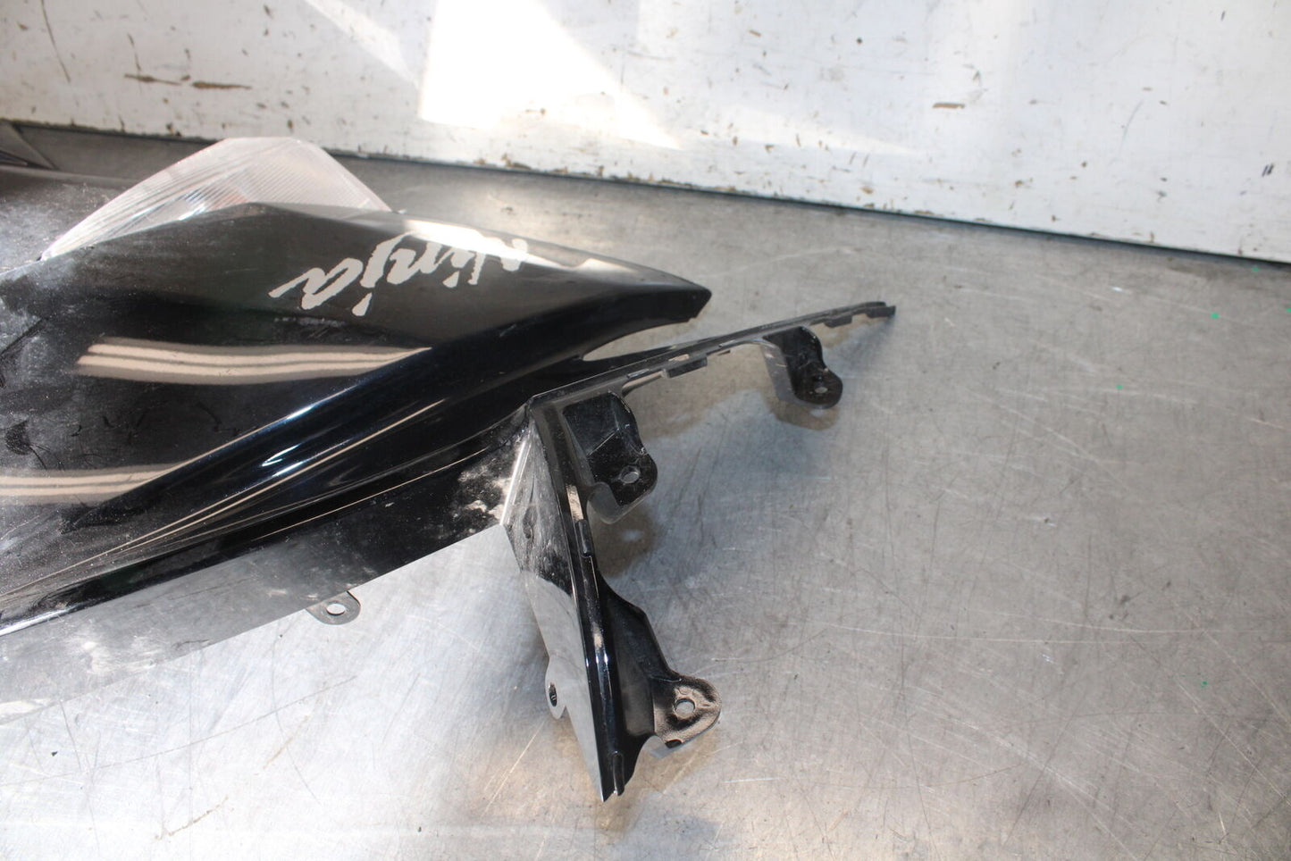 09-12 KAWASAKI NINJA ZX6R LEFT LOWER MID UPPER SIDE FAIRING COWL BB698