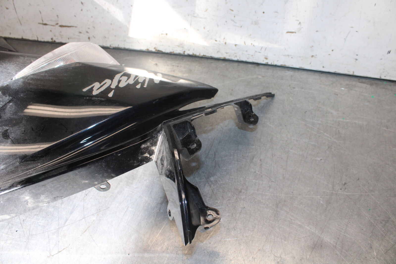 09-12 KAWASAKI NINJA ZX6R LEFT LOWER MID UPPER SIDE FAIRING COWL BB698