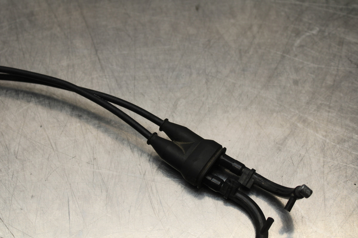 04-05 KAWASAKI NINJA ZX10R THROTTLE CABLES LINES BB163