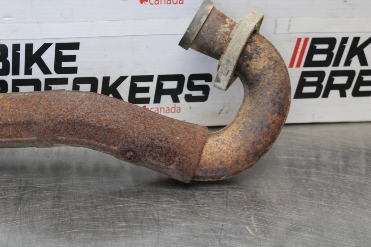 06 KAWASAKI KLR650 EXHAUST HEADER PIPES MANIFOLD BB919