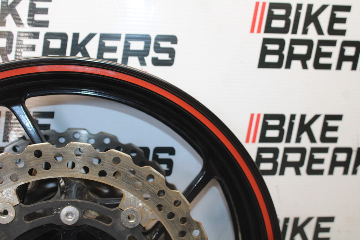 23 KAWASAKI NINJA 650 EX650 FRONT WHEEL FRONT RIM & ROTORS BB920