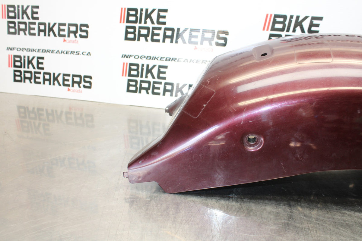 09 YAMAHA V STAR 950 REAR BACK WHEEL FENDER MUD GUARD BB172