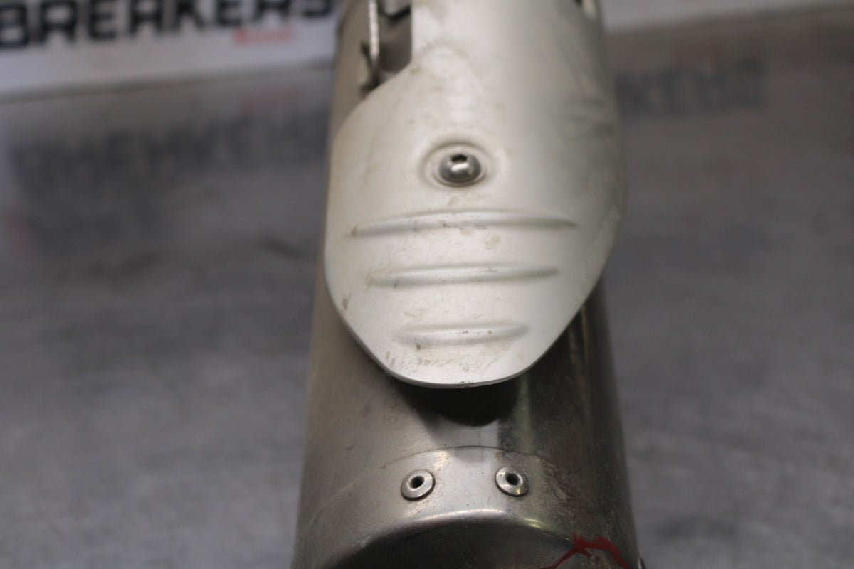 05-08 TRIUMPH SPEED TRIPLE 1050 EXHAUST PIPE MUFFLER SLIP ON SILENCER SET BB933