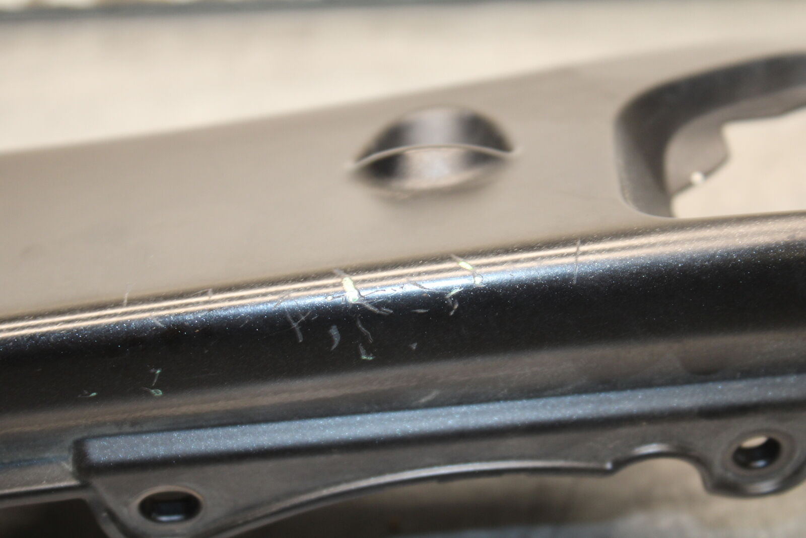 12-17 KAWASAKI ER-6N Z650 LEFT REAR BACK TAIL FAIRING COWL SHROUD BB709