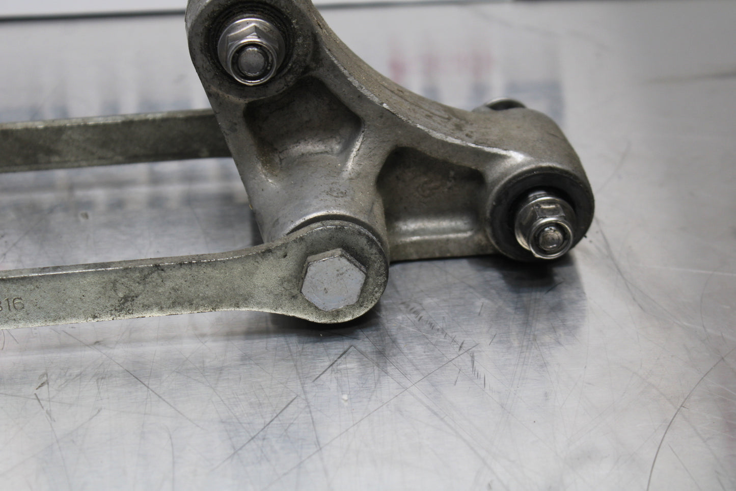 13-17 KAWASAKI NINJA ZX6R ZX636 ABS REAR DOGBONE SHOCK LINKAGE LINK BB143