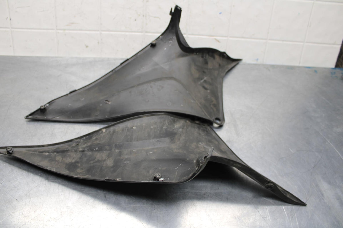 2007 Honda CBR600RR RIGHT LEFT FRONT SIDE SEAT PANELS TRIMS COWLS BB596