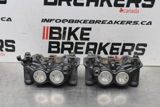 20-21 YAMAHA XSR900 RIGHT LEFT FRONT BRAKE CALIPER SET PAIR CALIPERS BB782