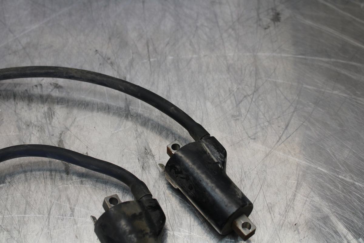 00 SUZUKI SV650 IGNITION COILS COIL SPARK PLUG CAPS BB156