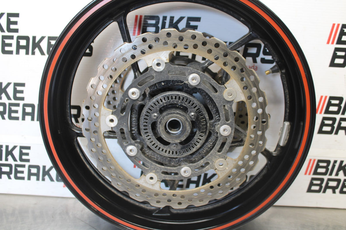 23 KAWASAKI NINJA 650 EX650 FRONT WHEEL FRONT RIM & ROTORS BB920