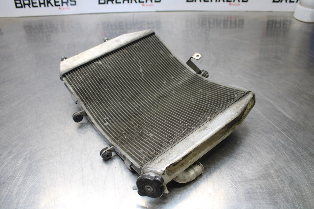 07-08 KAWASAKI NINJA ZX6R ENGINE RADIATOR MOTOR COOLER COOLING RADIATER BB175