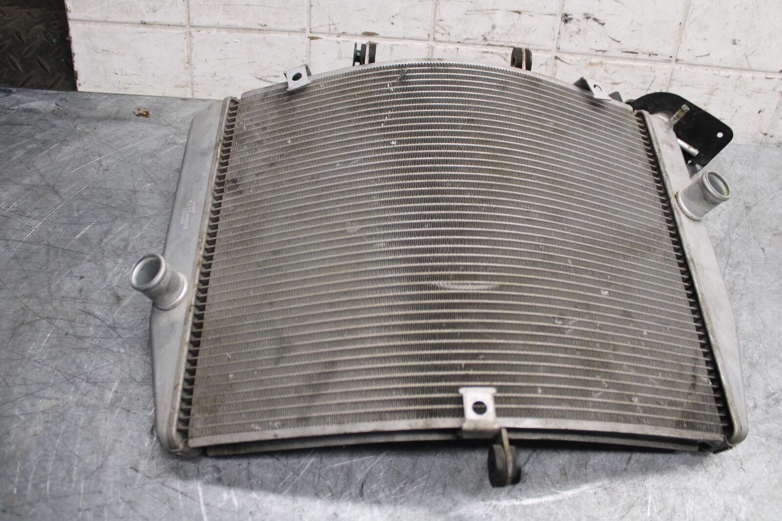 2009 Kawasaki Ninja ZX6R ZX600R RADIATOR MOTOR COOLER COOLING RADIATER  BB538