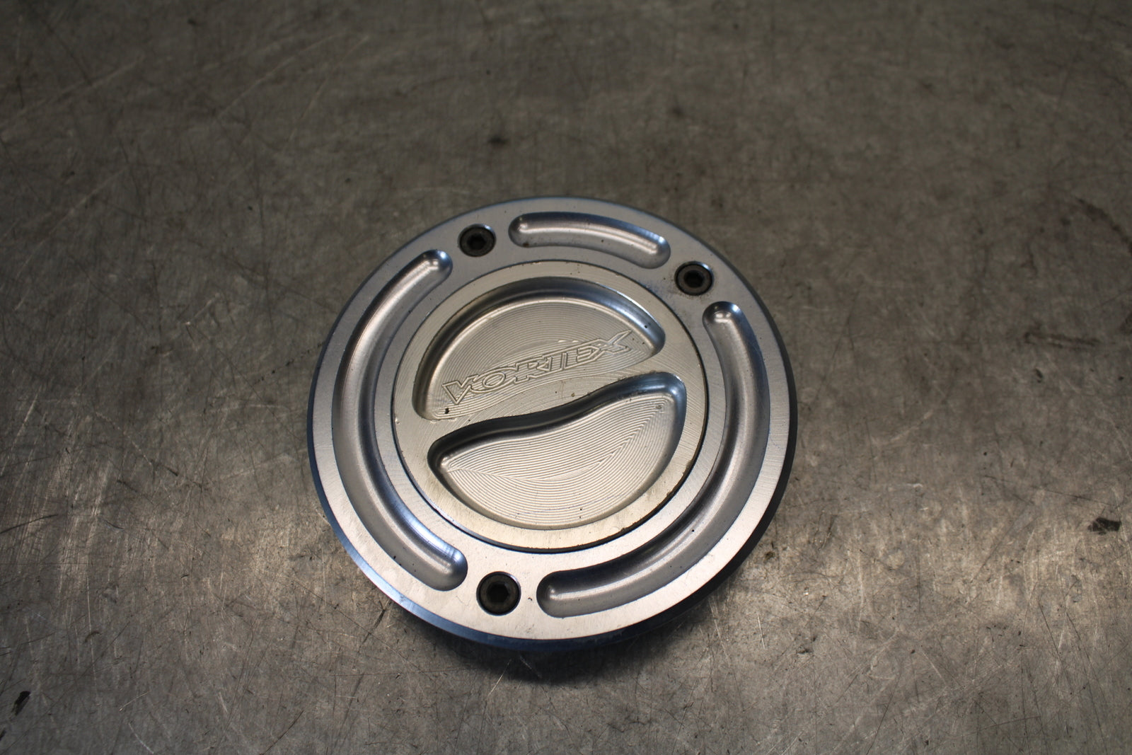 03-04 KAWASAKI NINJA ZX6RR AFTERMARKET FUEL TANK GAS CAP BB684